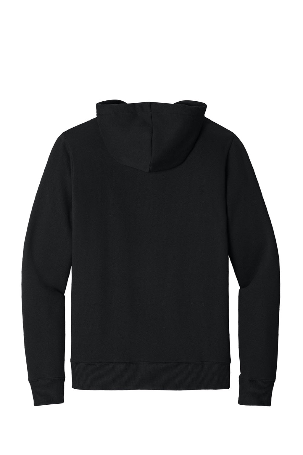 Mens Space Dye Fleece Full Zip Hooded Sweatshirt Hoodie - Meteorite Black - COMING SOON