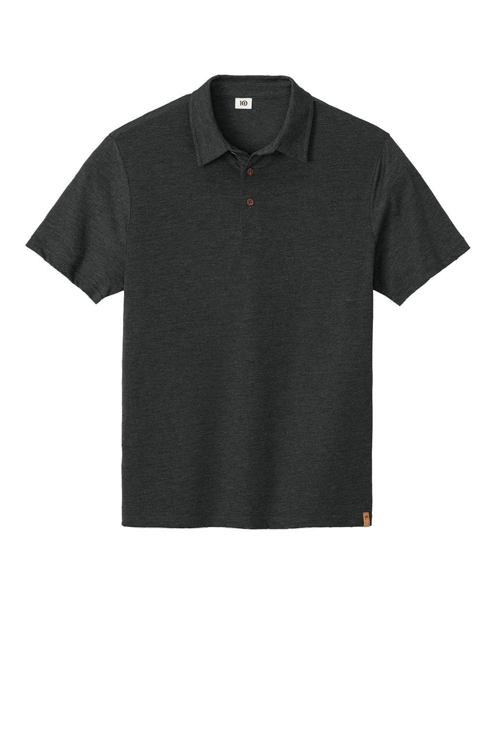 Mens TreeBlend Short Sleeve Polo Shirt - Heather Meteorite Black - COMING SOON