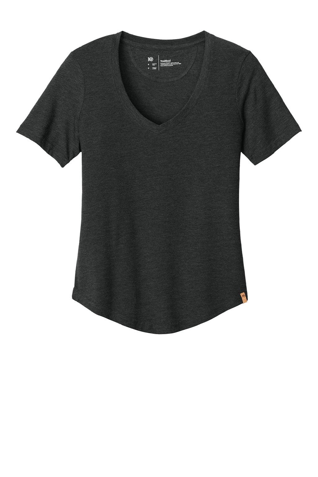 Womens TreeBlend Short Sleeve V-Neck T-Shirt - Heather Meteorite Black - COMING SOON