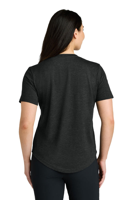Womens TreeBlend Short Sleeve V-Neck T-Shirt - Heather Meteorite Black - COMING SOON