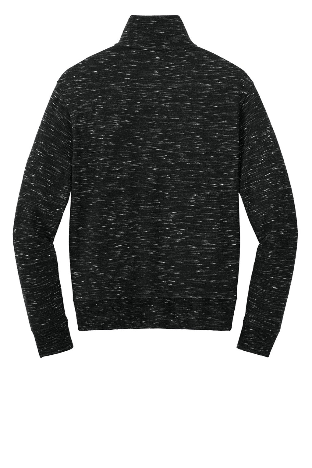 Womens Space Dye Fleece 1/4 Zip Sweatshirt - Meteorite Black Space Dye - COMING SOON